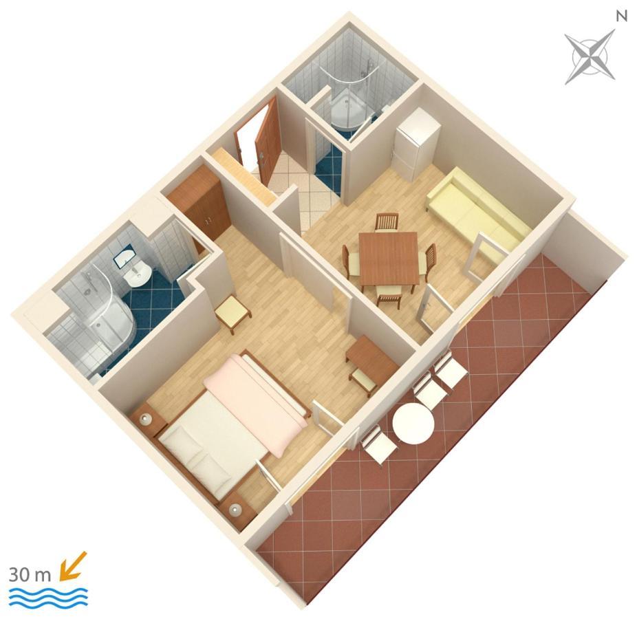 Apartment Igrane 311B Exterior photo